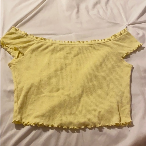 Off the shoulder crop top - Picture 1 of 2